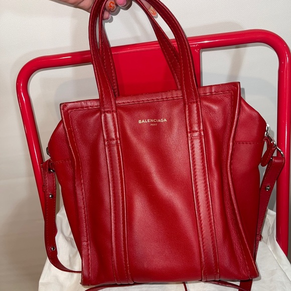 Balenciaga bazar shopper small in red - Picture 2 of 4